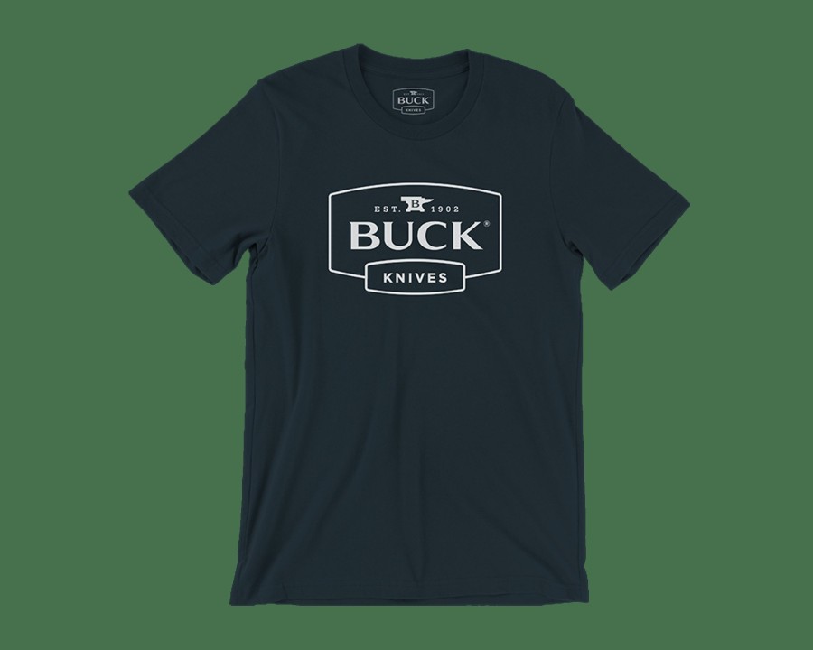 Buck Gear Buck Knives | Buck Indigo Logo T-Shirt