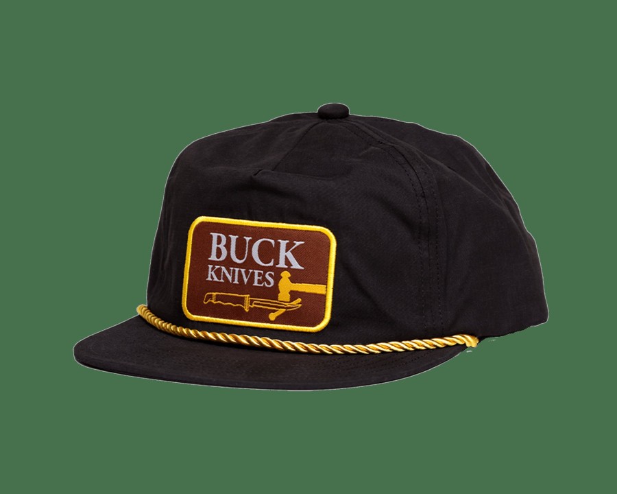 Buck Gear Buck Knives | Vintage Buck Logo Hat - Black