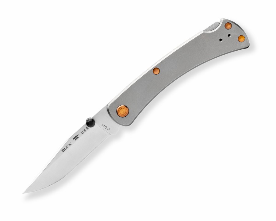 Knives Buck Knives | 110 Slim Pro Trx Titanium Knife - 2023 Legacy Collection