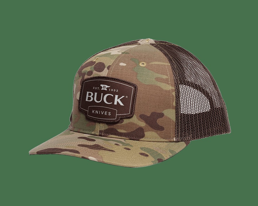 Buck Gear Buck Knives | Buck Multicam Trucker Hat