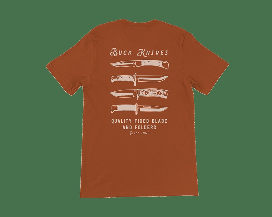 Buck Gear Buck Knives | Quality Blades T-Shirt