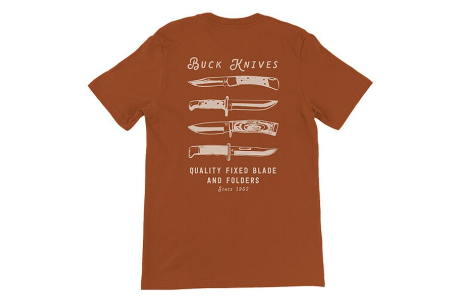 Buck Gear Buck Knives | Quality Blades T-Shirt