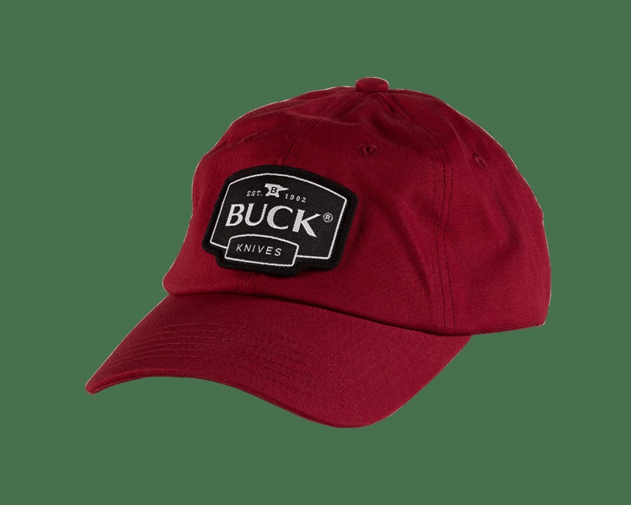 Buck Gear Buck Knives | Buck Six-Panel Cardinal Logo Hat